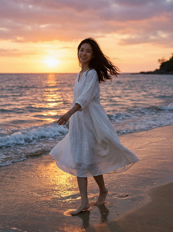 蜜芽海边日落视频